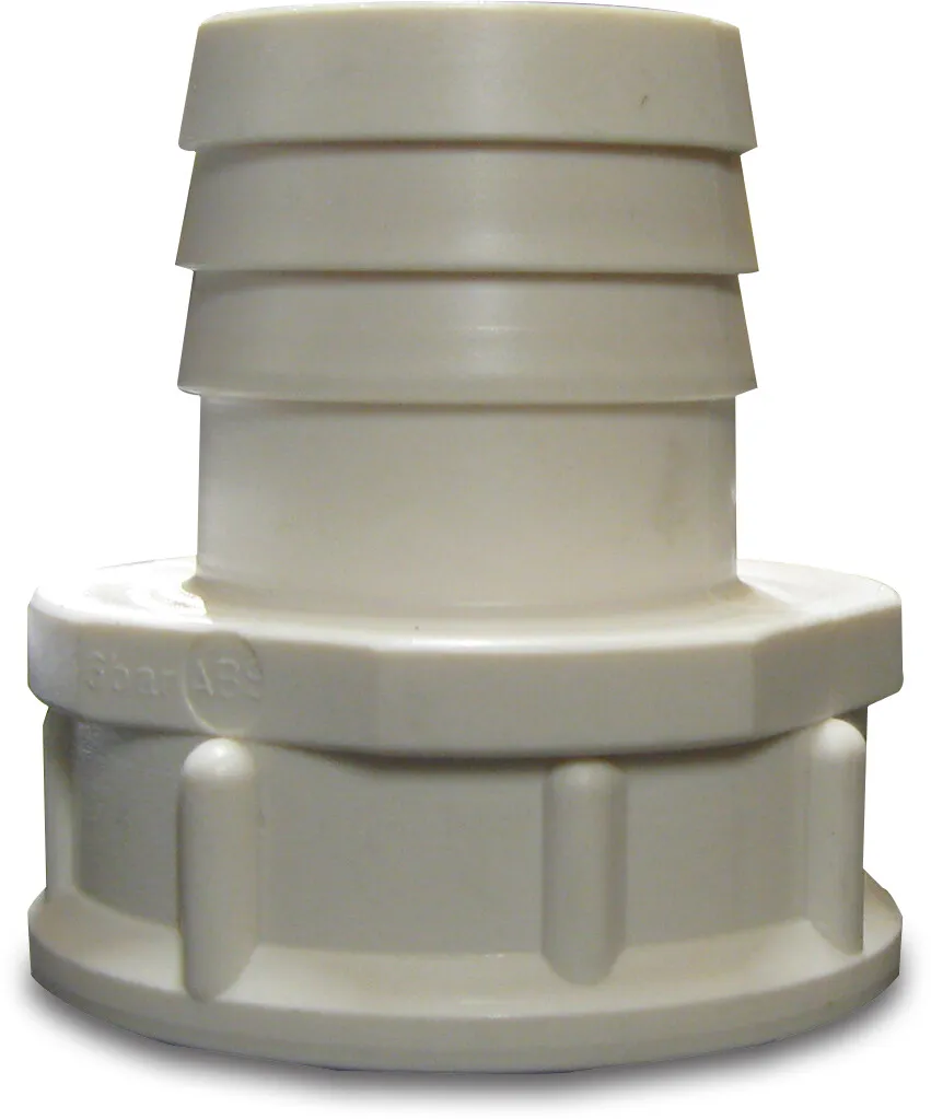 Praher Slangtule 1 1/2" x 38 mm binnendraad x slangtule 6bar wit