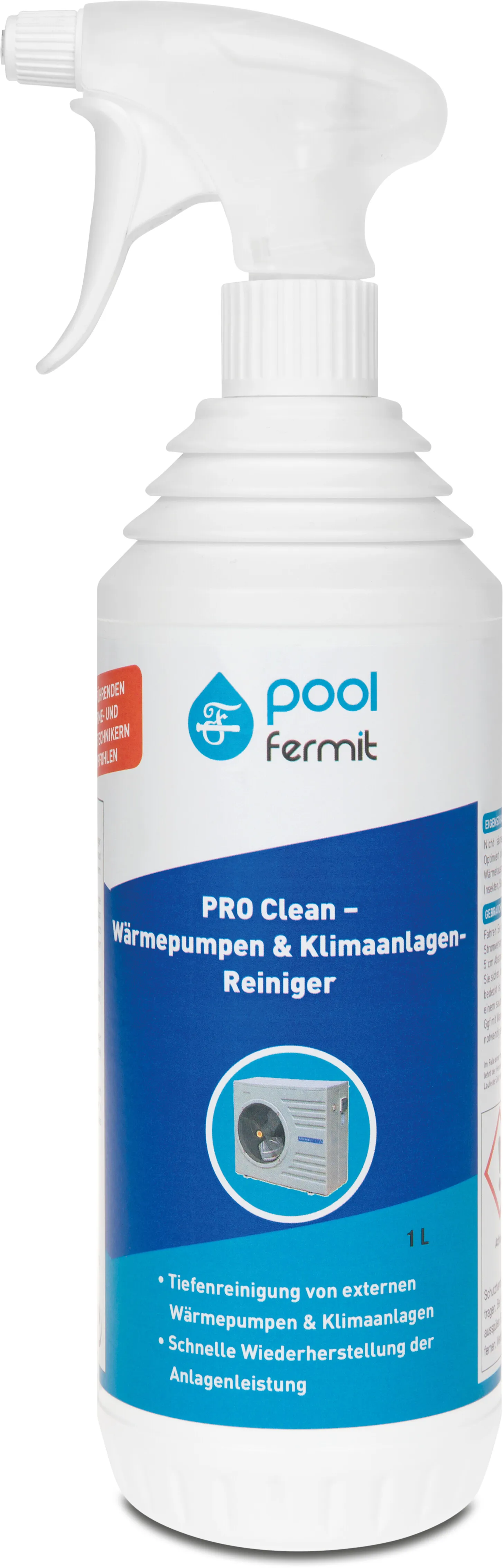 Warmtepomp reiniger 1ltr type PRO Clean