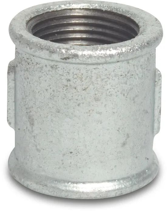 Profec Nr. 270 Socket cast iron galvanised 1 1/2" female thread 25bar DVGW
