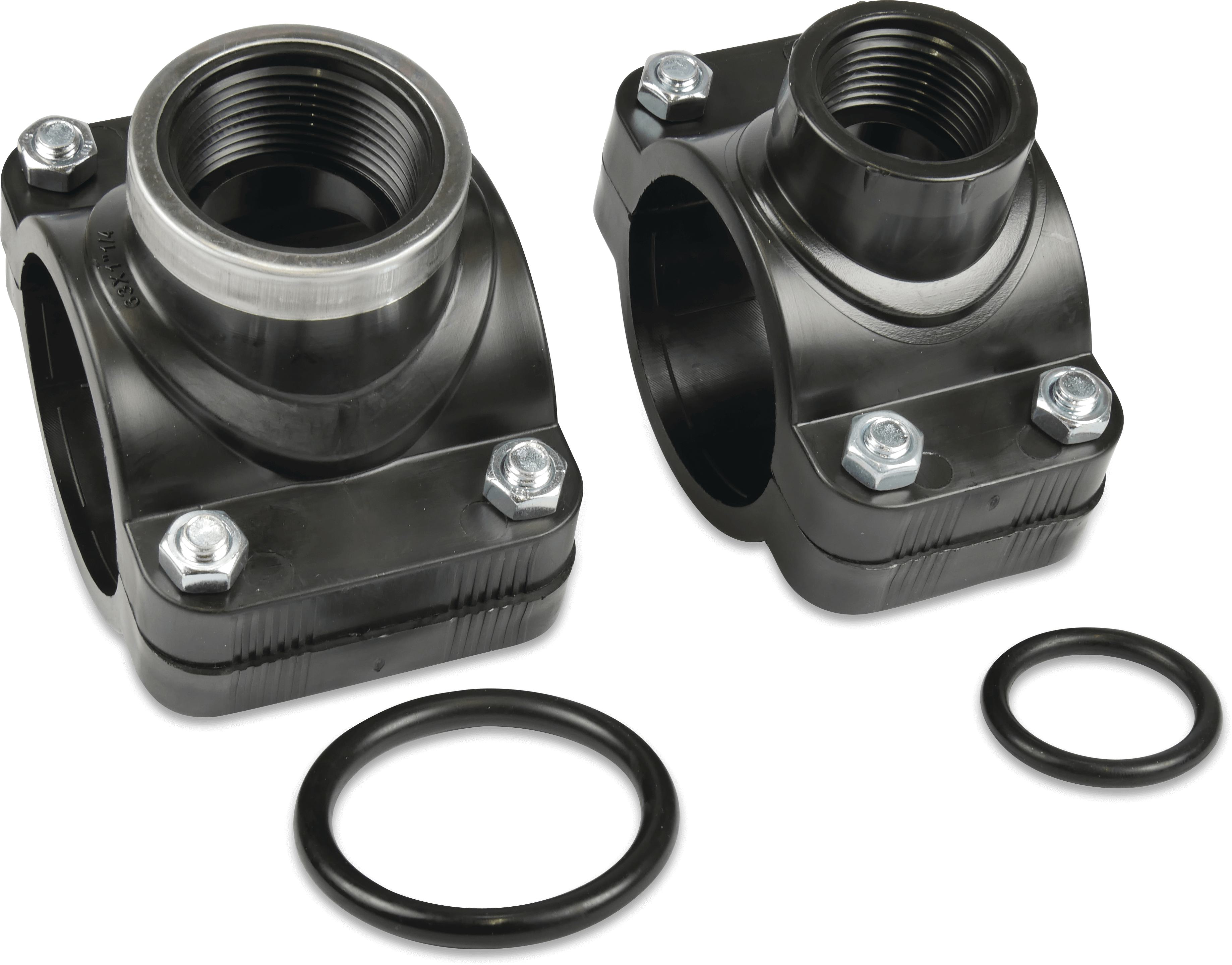 PP saddles for PE / PVC pipes