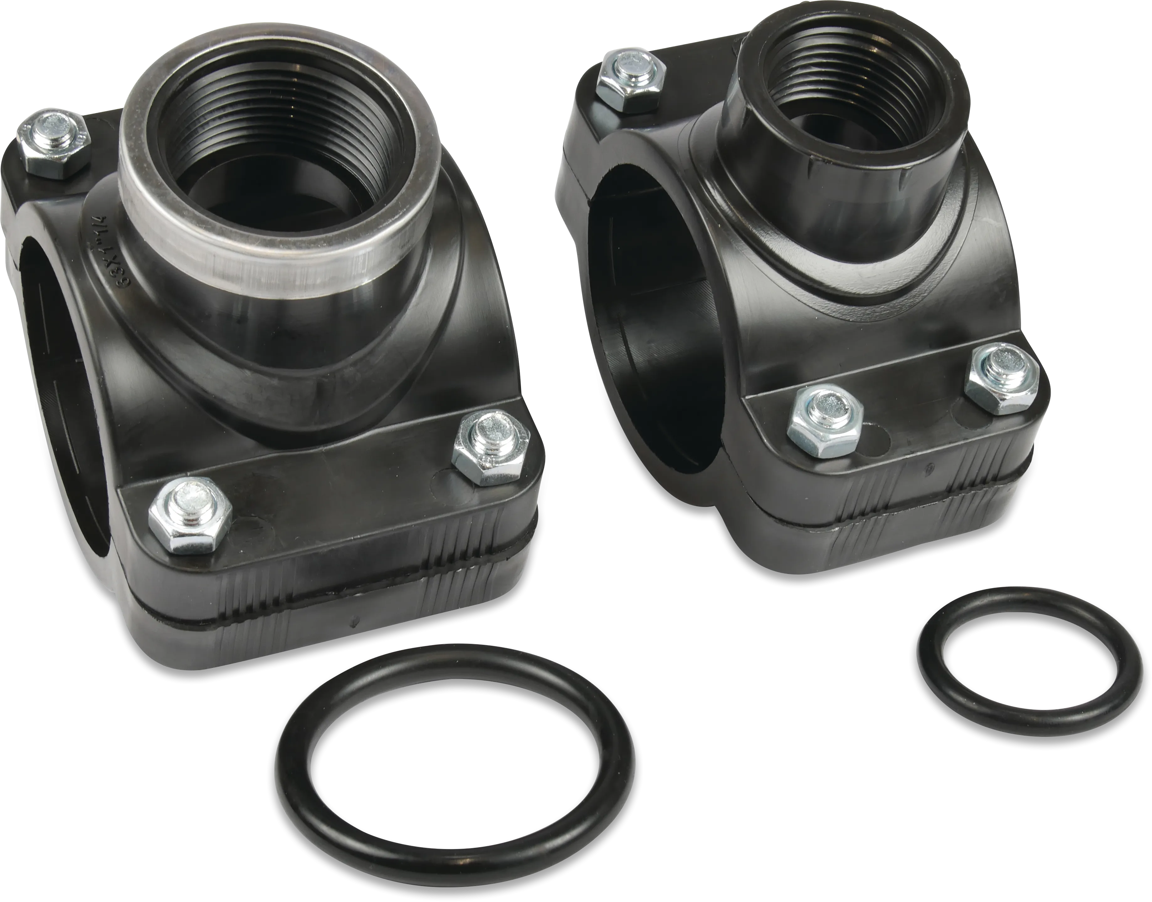 PP saddles for PE / PVC pipes