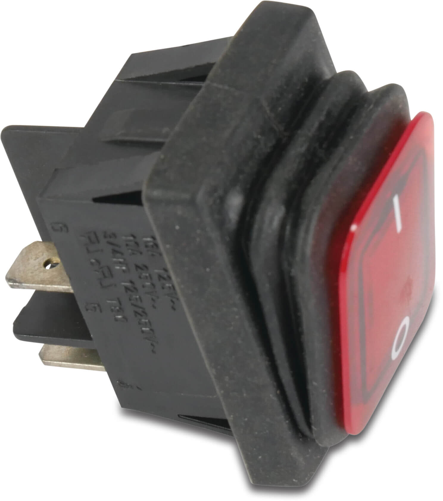 Mechanical switch black/red