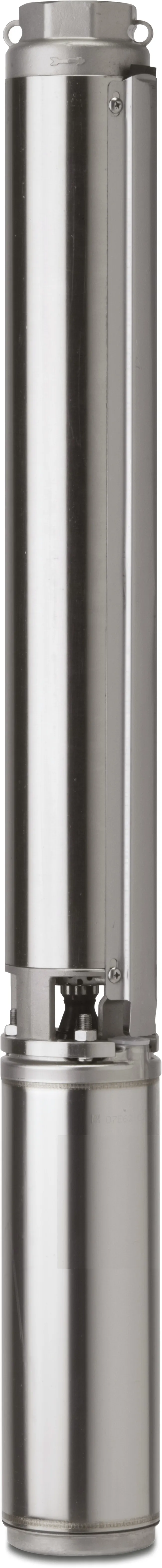 Rovatti Brunnenpumpe Edelstahl 316 3" Innengewinde 400VAC Typ 6E-60/12E-630