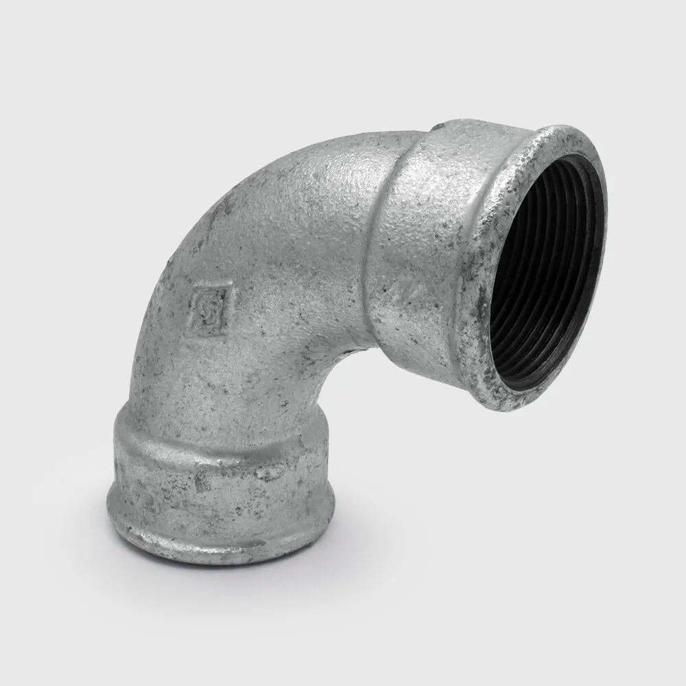 Profec Nr. 3 Bend 90° cast iron galvanised 1" male thread 25bar DVGW