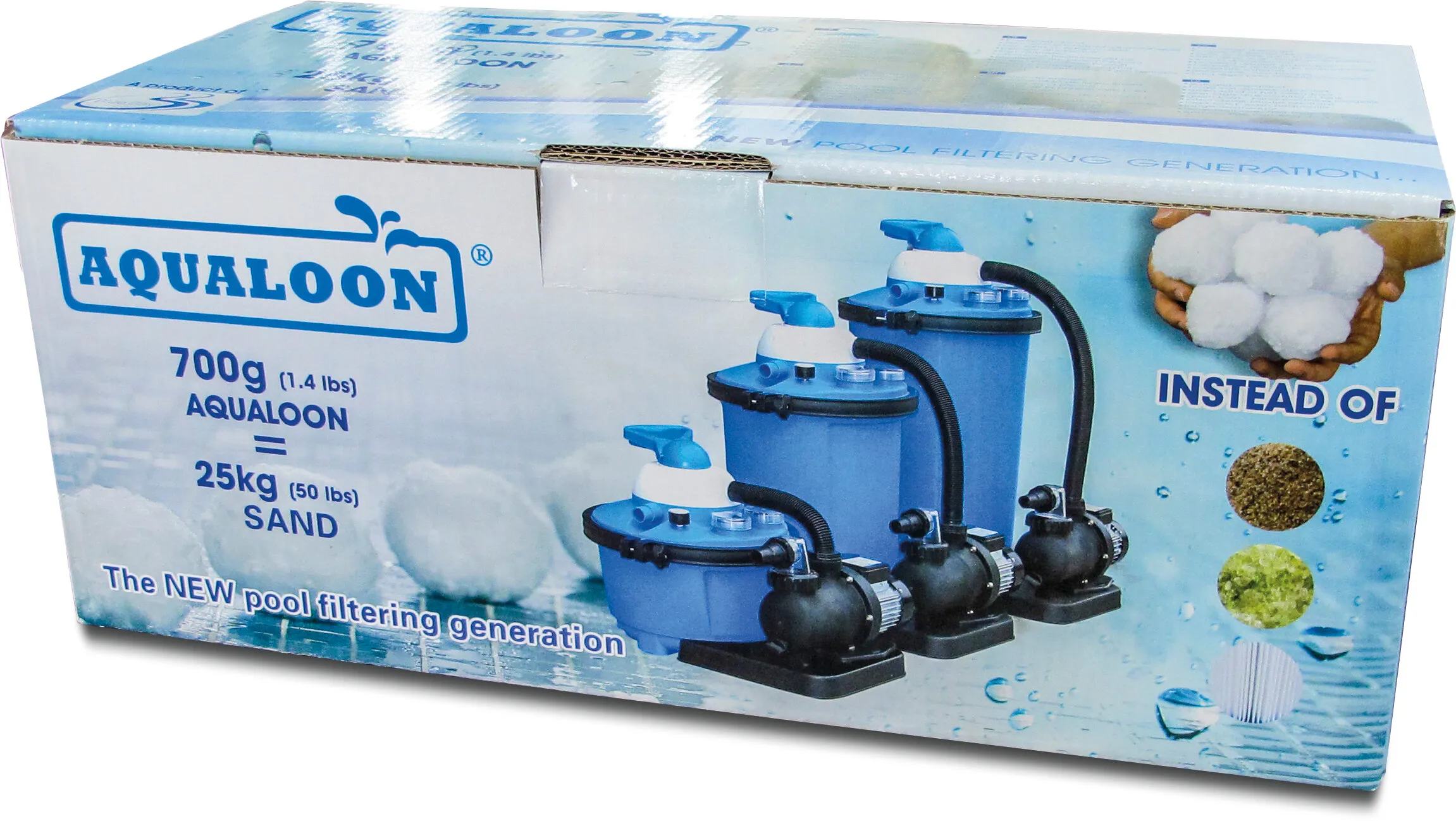 Filter balls PE type Aqualoon