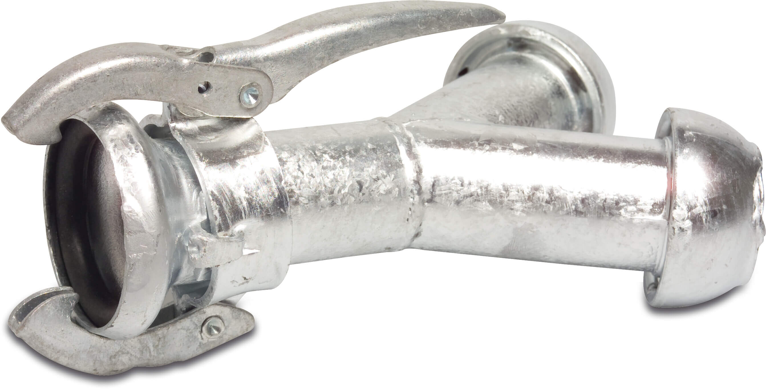 Quick coupler Y-piece steel female part Perrot x male part Perrot x male part Perrot type Perrot