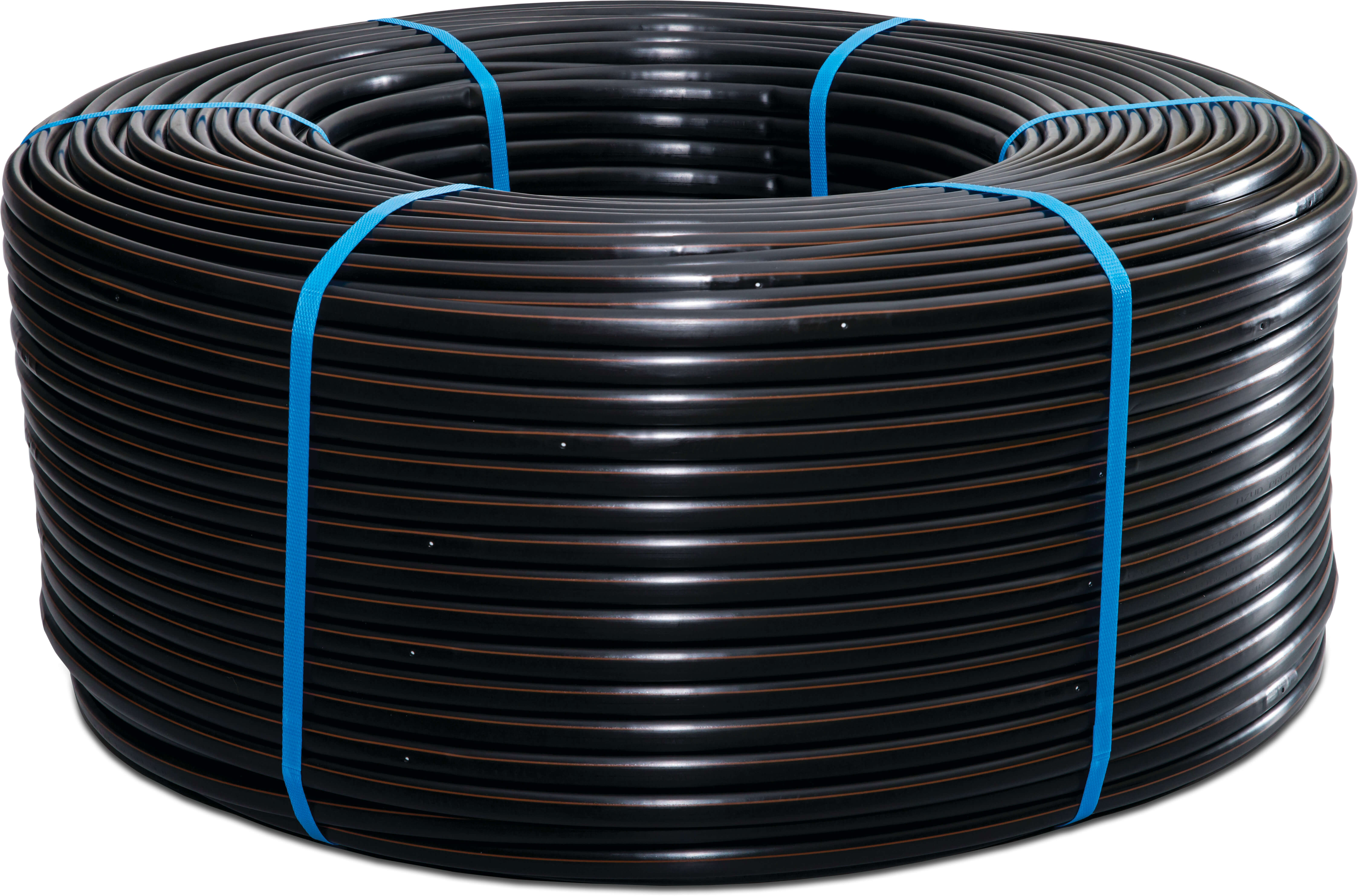 NaanDan Drip irrigation hose PE 16 mm x 1,0 mm 3,5bar 1,1ltr/h 40cm black 400m type PC Inline