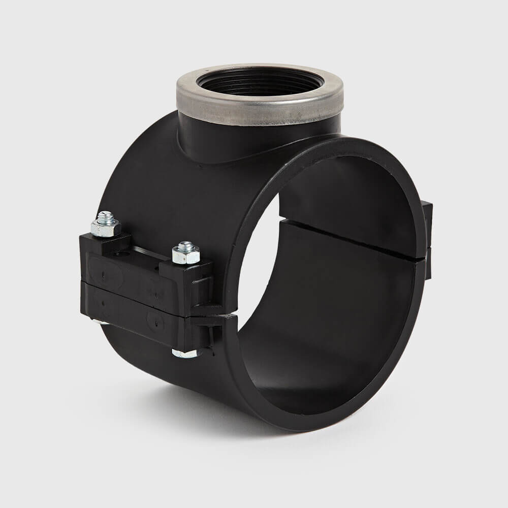 Profec Selle et boulons PP 200 mm x 1" collier x filetage femelle 6bar noir