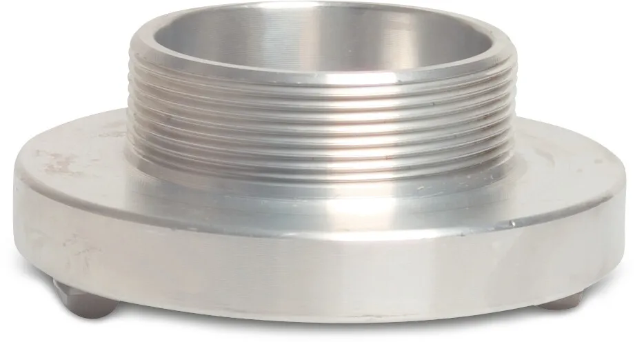 Schnellkupplung Edelstahl 316 1 1/2" Außengewinde KA 66 16bar Typ Storz 52 C