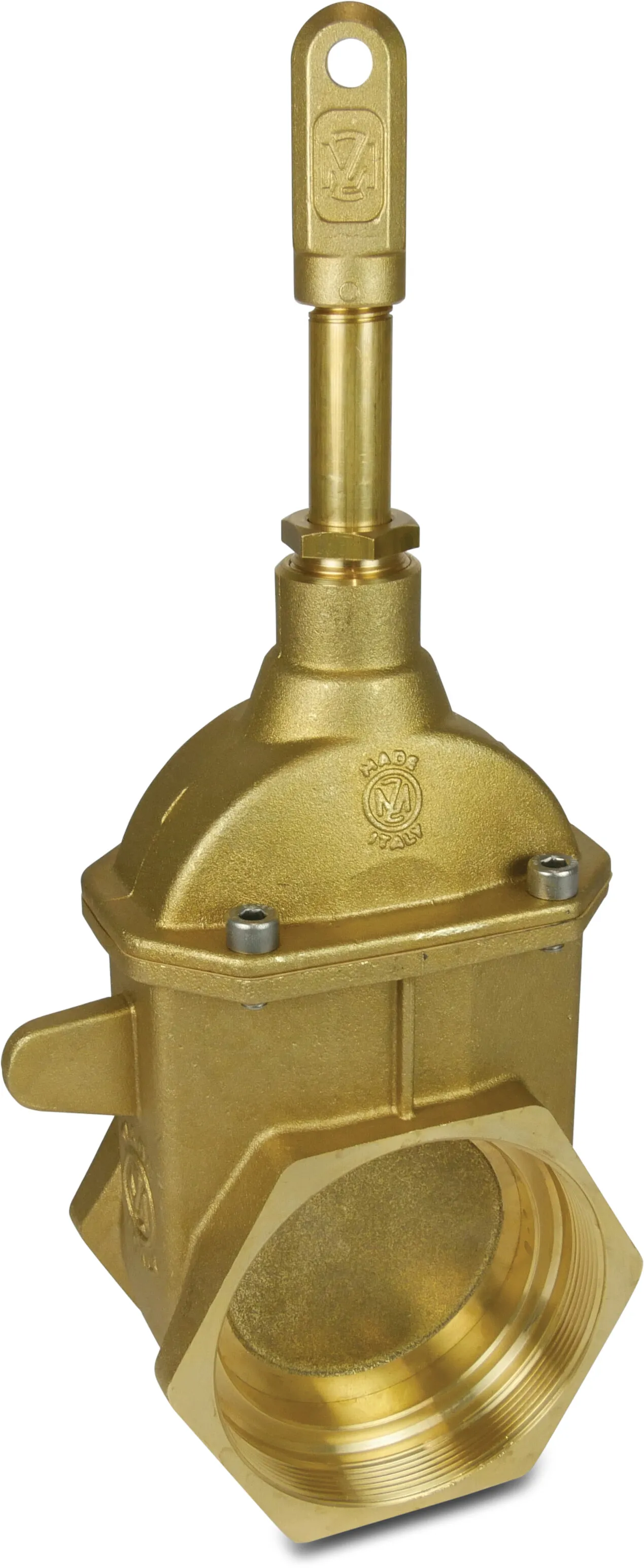 MZ Sluice valve brass 6" female thread 4bar type 0040