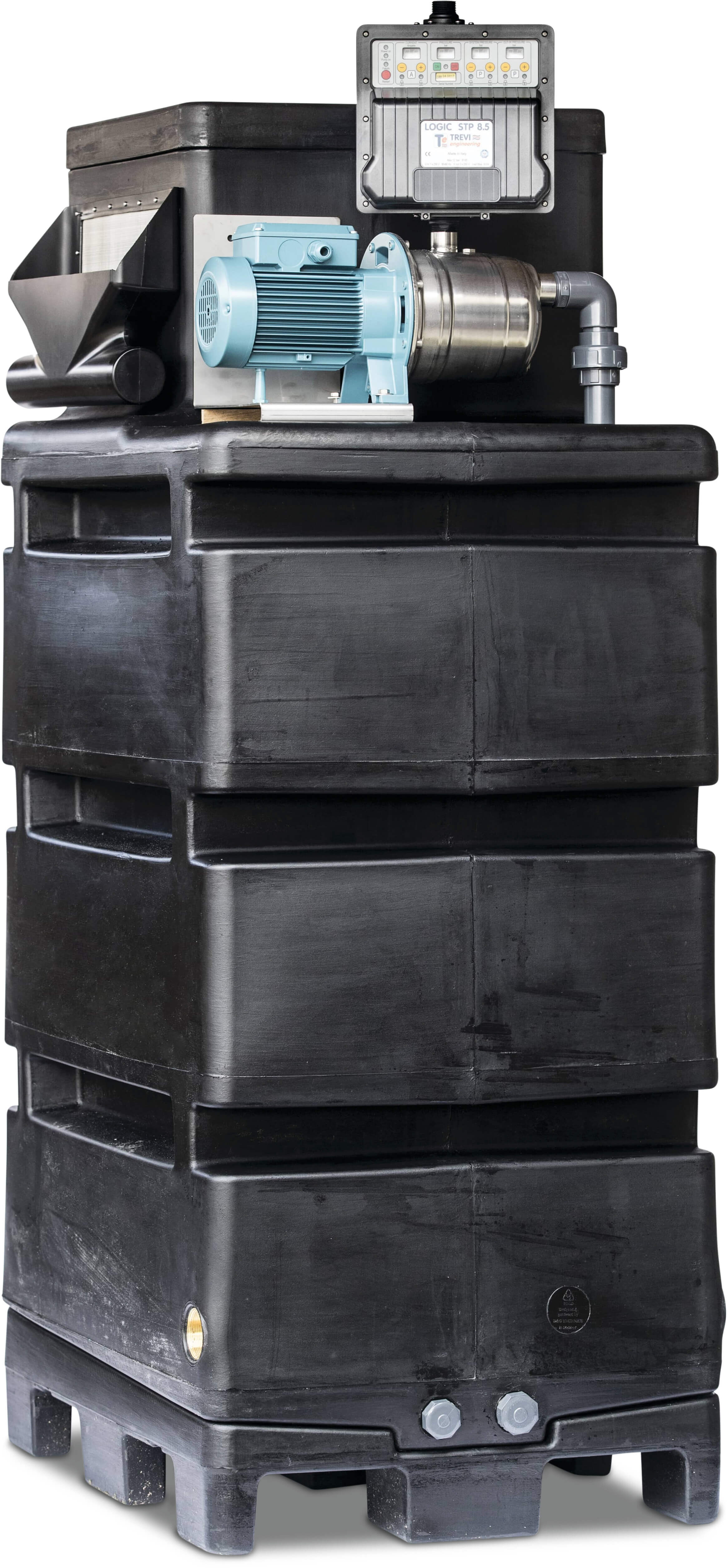 Trykforøgeranlæg 3/4" x 1" udvendig gevind 230VAC BELGAQUA type Hydrobox 750 med MXAM 405 & Logic SP 8.9