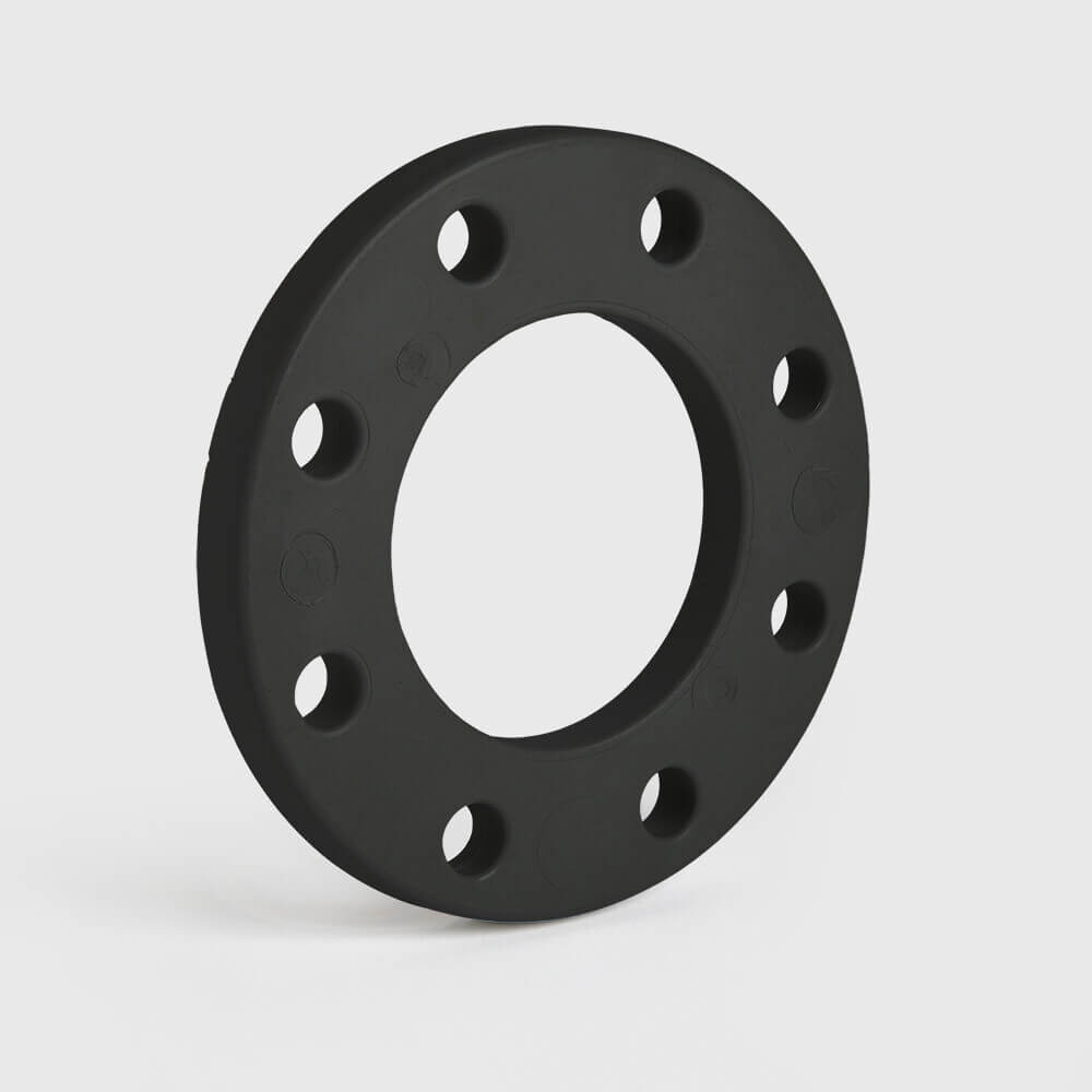 Bague support PP/acier PP 63 mm SDR11 16bar DN50 noir PN10/16