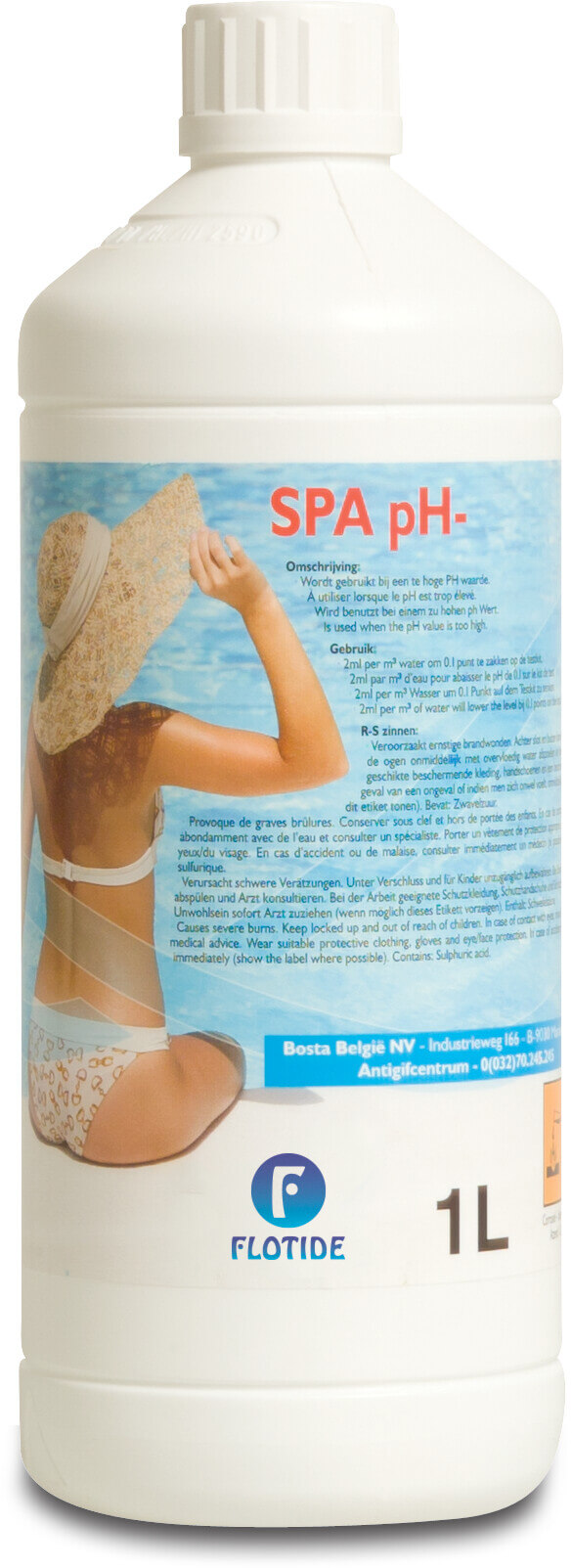 Flotide Spa pH 1ltr type pH-