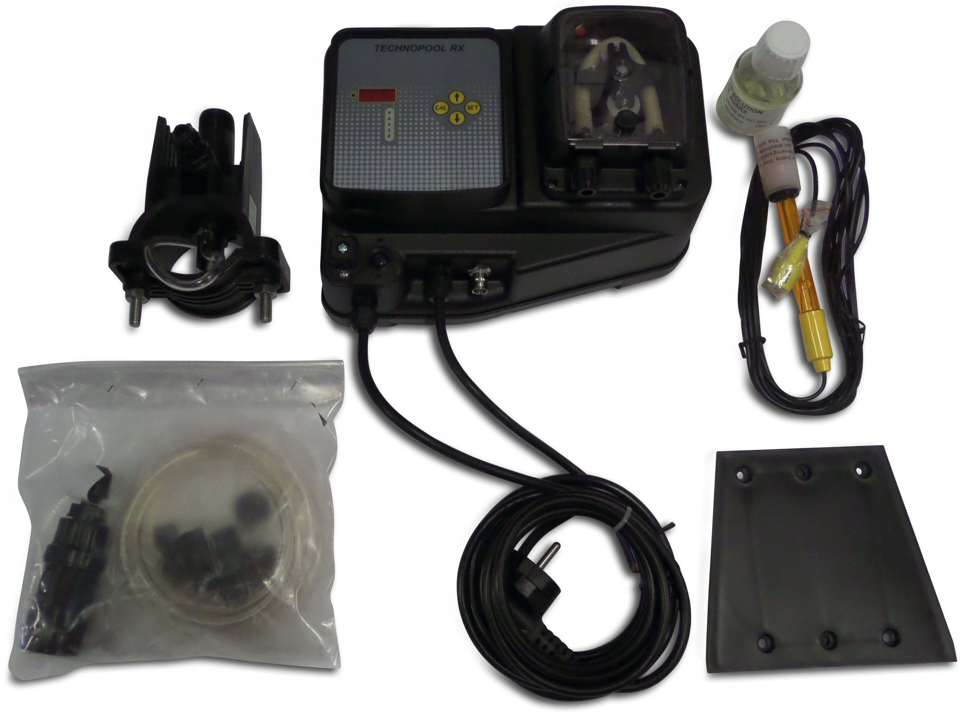 Peristaltic dosing pump 50/63 mm clamp 230VAC type pH