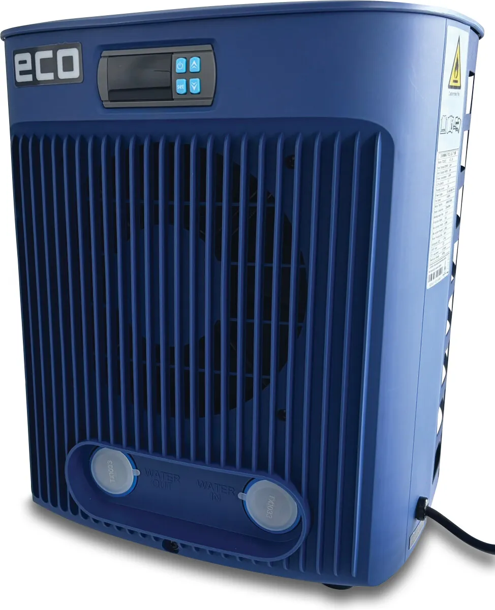 ECO Warmtepomp ABS 2,6A 230VAC zwart type Plug & Play P3,5/32