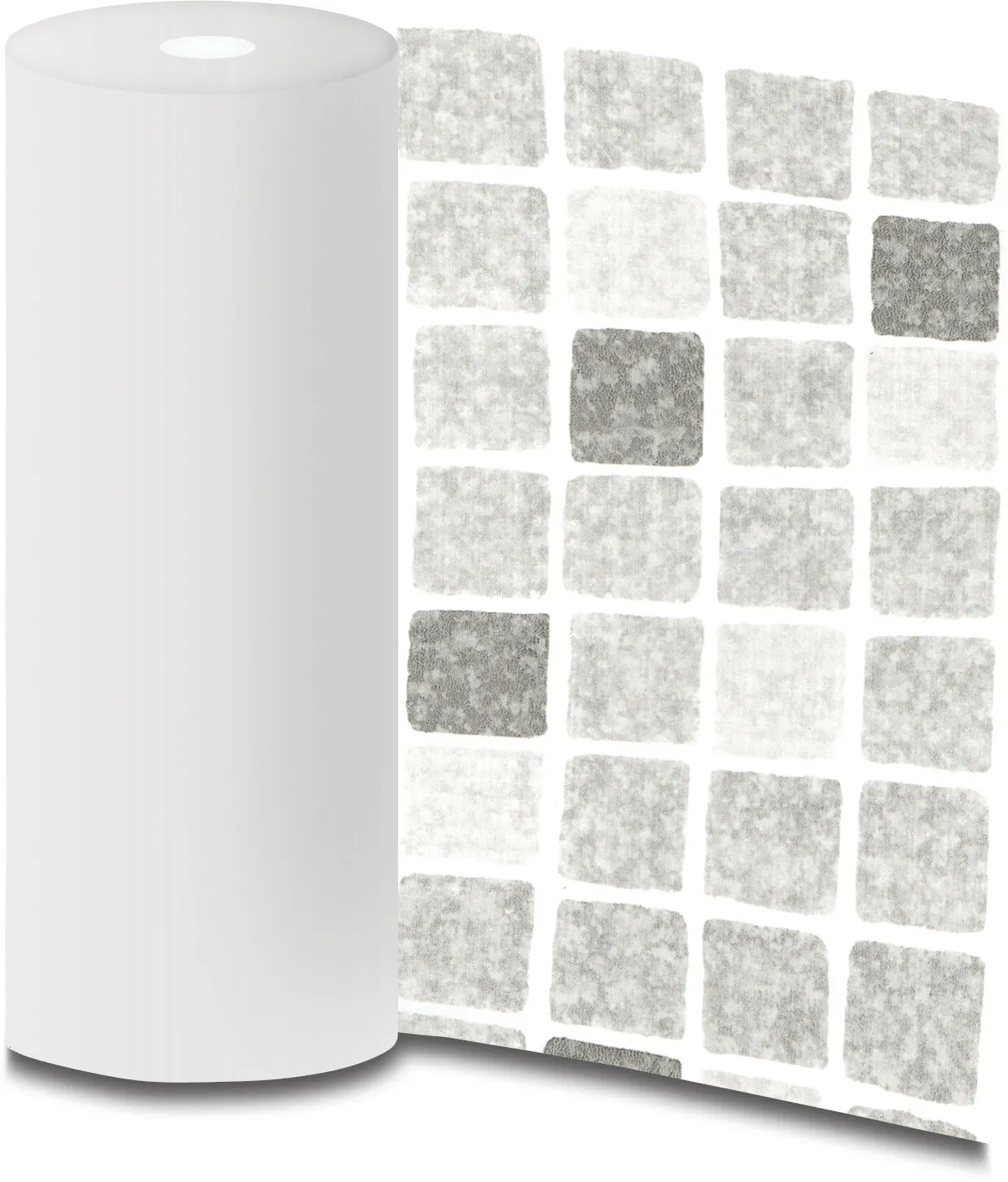 Elbe Premium Line Toile PVC grey mosaic 25m type Supra 1.65m