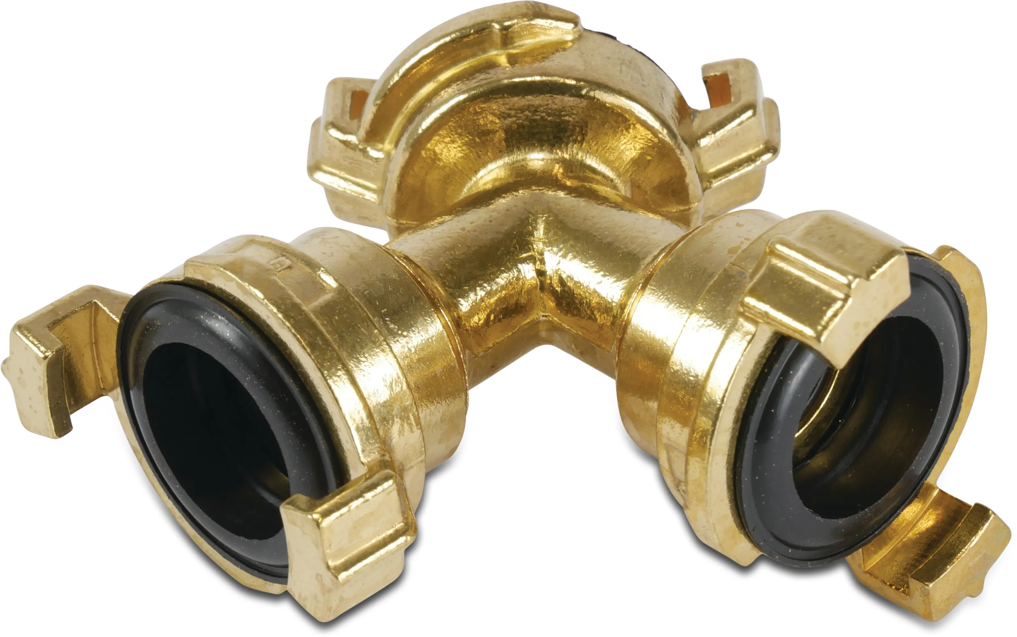 Quick coupler Y-piece brass quick coupler CD 40 12bar