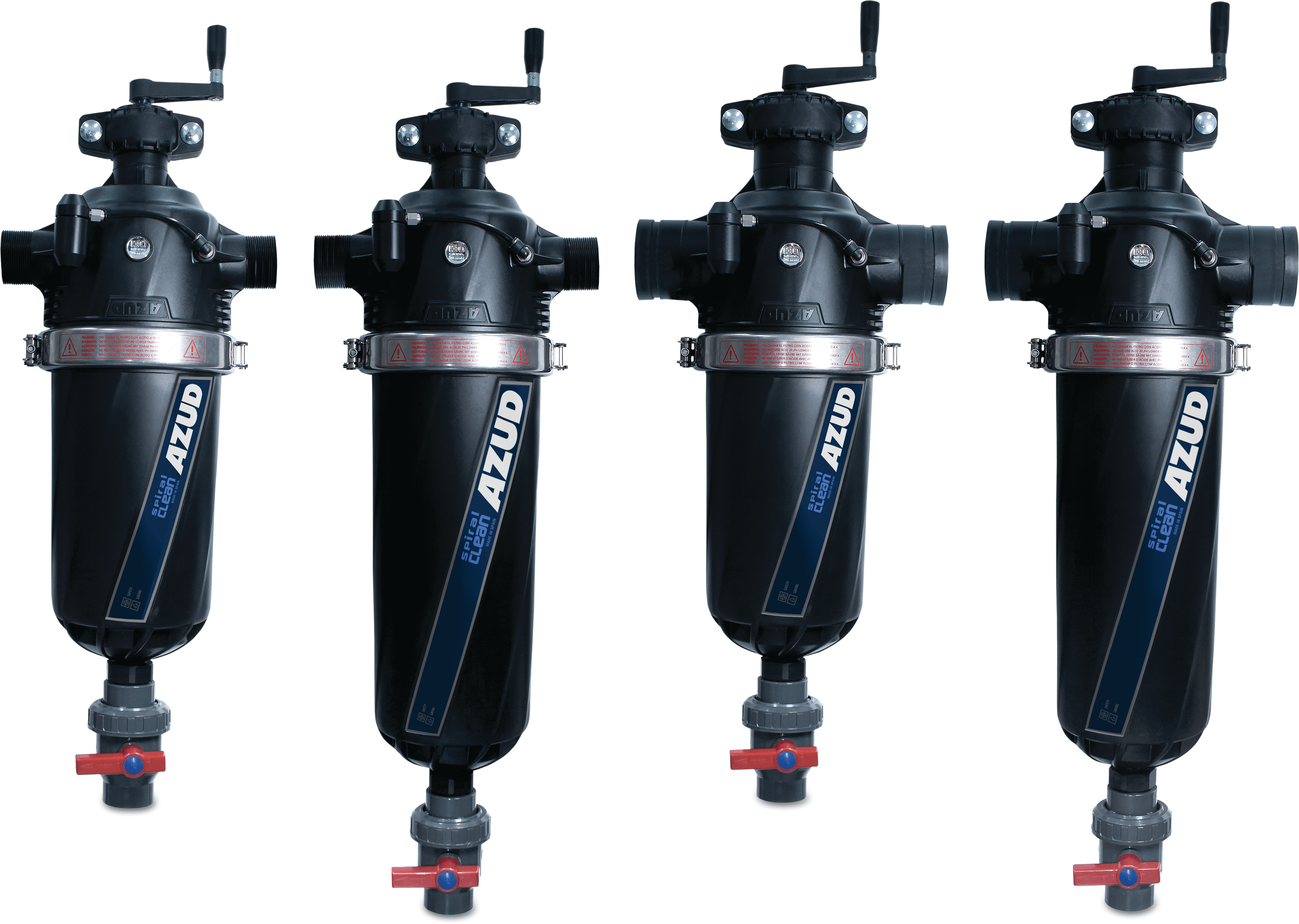 Półautomatyczne filtry siatkowe