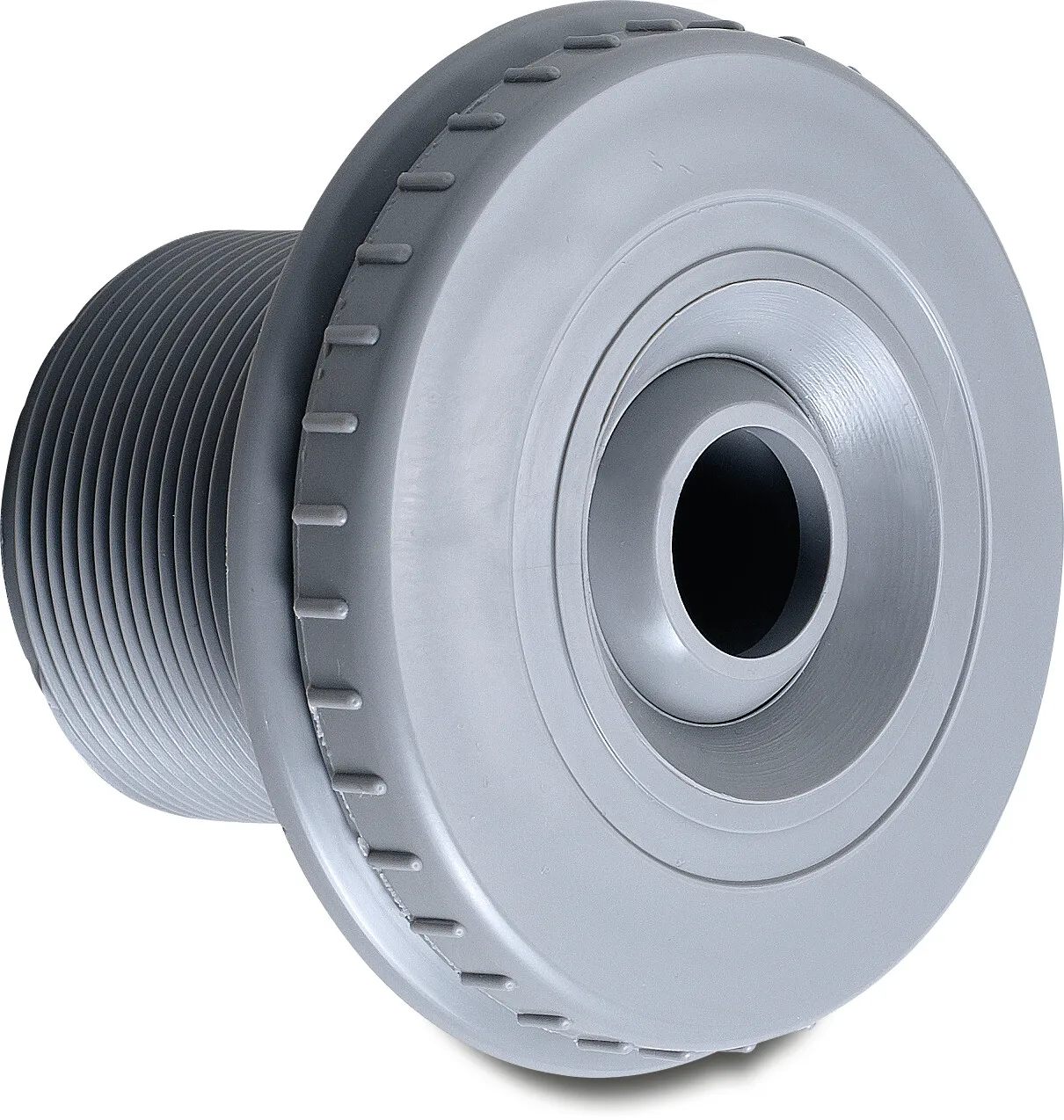 Hayward Verstelbare inspuiter ABS 50 mm x 2" lijmmof x buitendraad grijs 22 mm nozzle