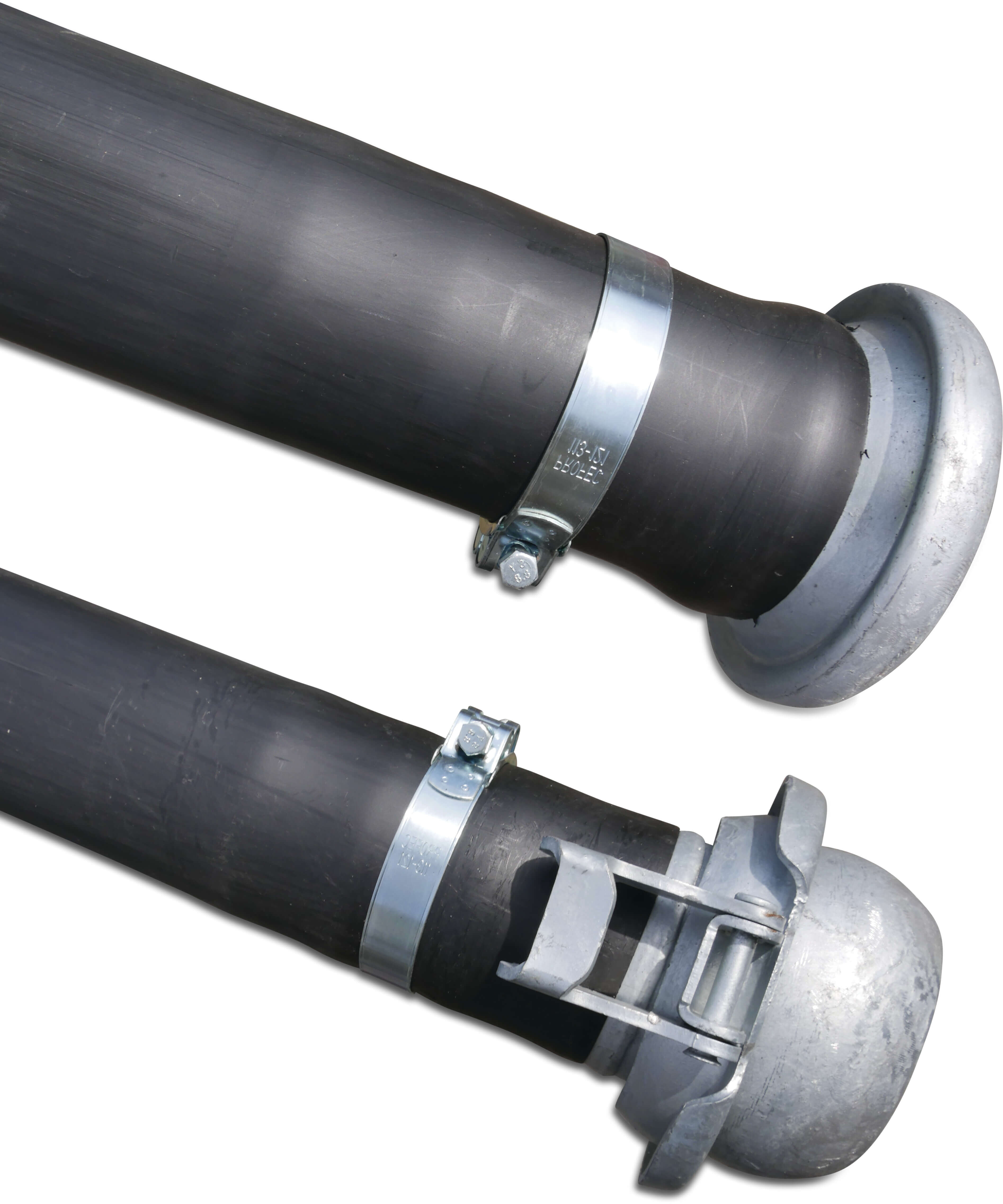 Schnellkupplungsrohr PE40 regeneriert 108 mm V-Teil Bauer x M-Teil Bauer 6m Typ Bauer