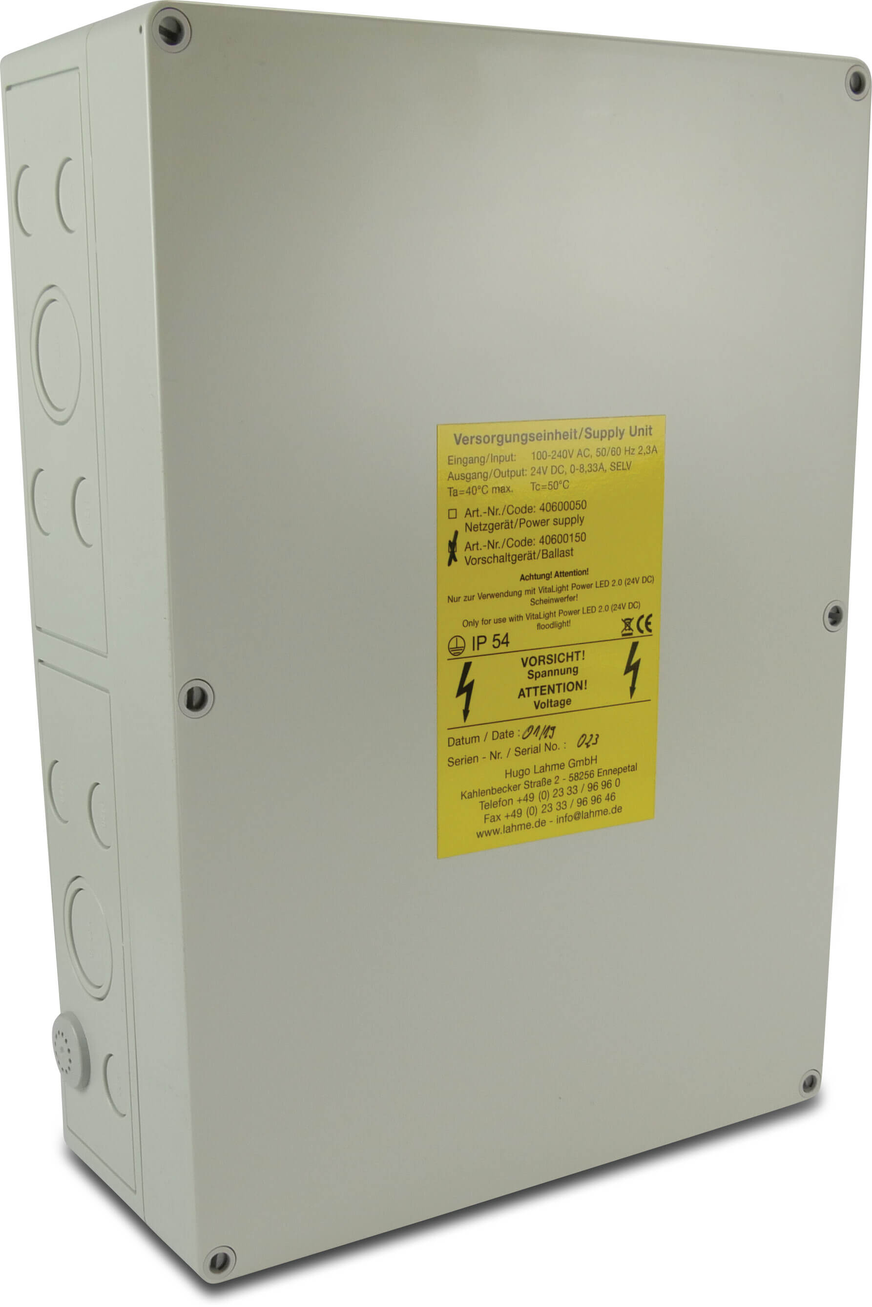 Transformer 24VAC white type RGB 200W