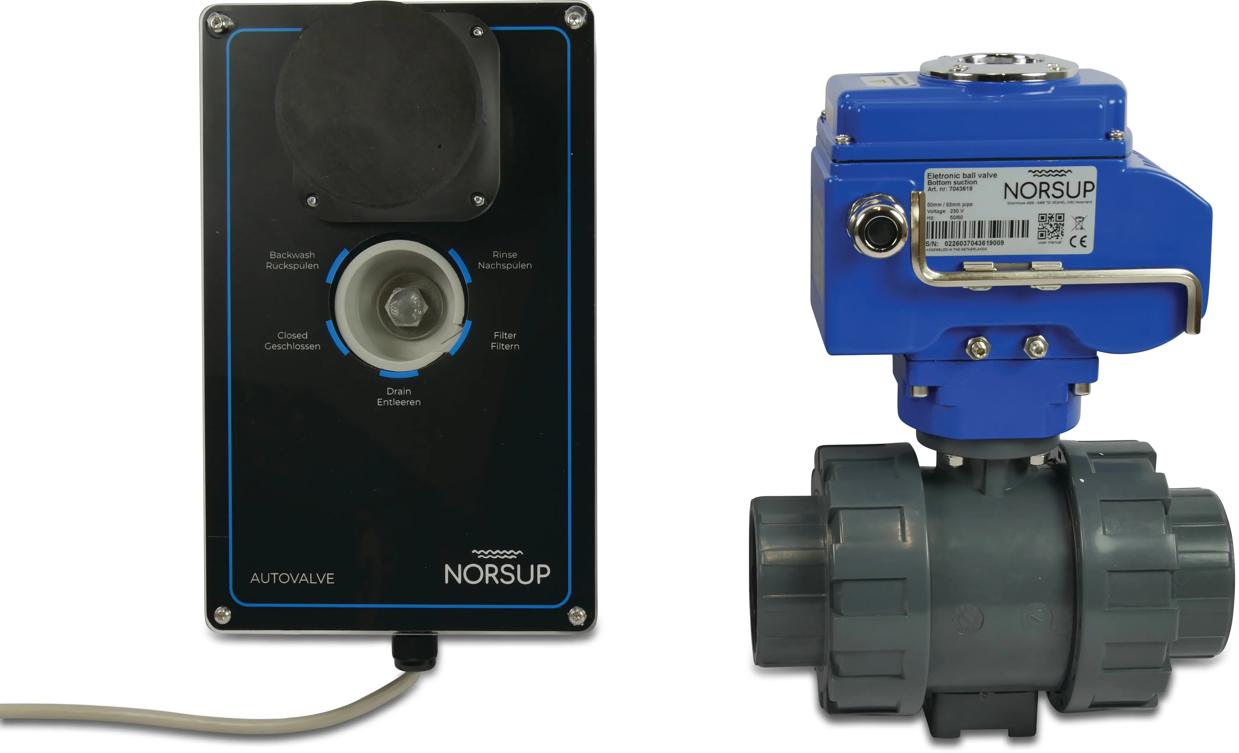 Automatisk ventil til NorsupOne V3