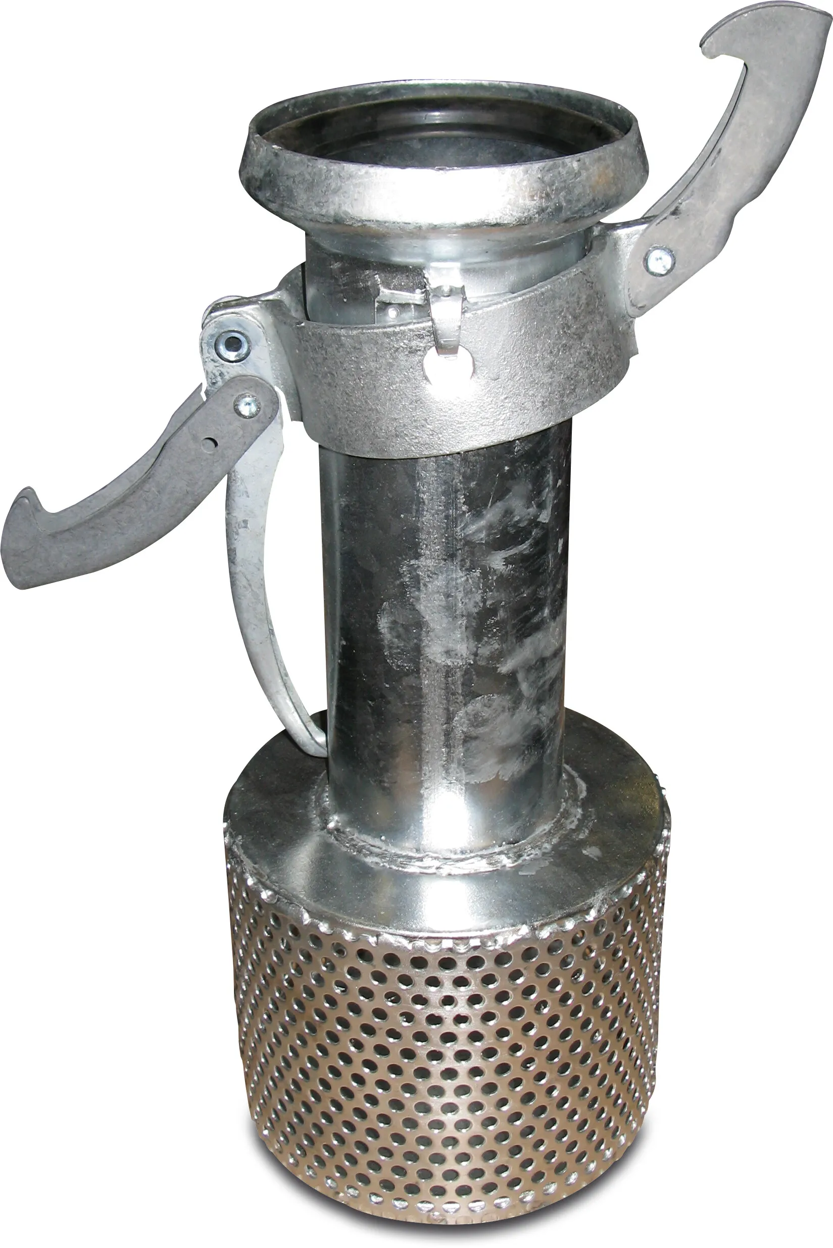 Strainer steel galvanised 159 mm female part Perrot