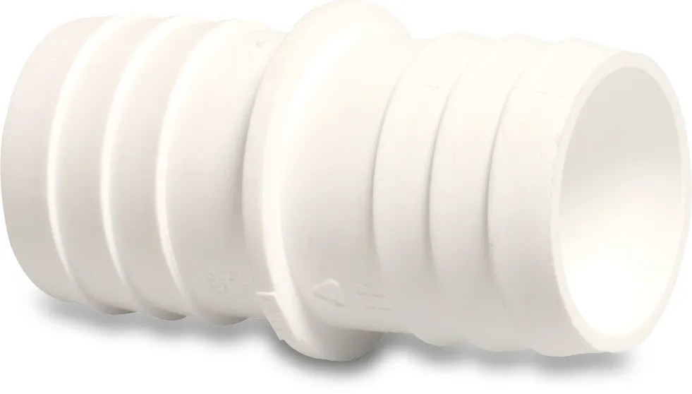 Hose tail ABS 10 bar hose tail white