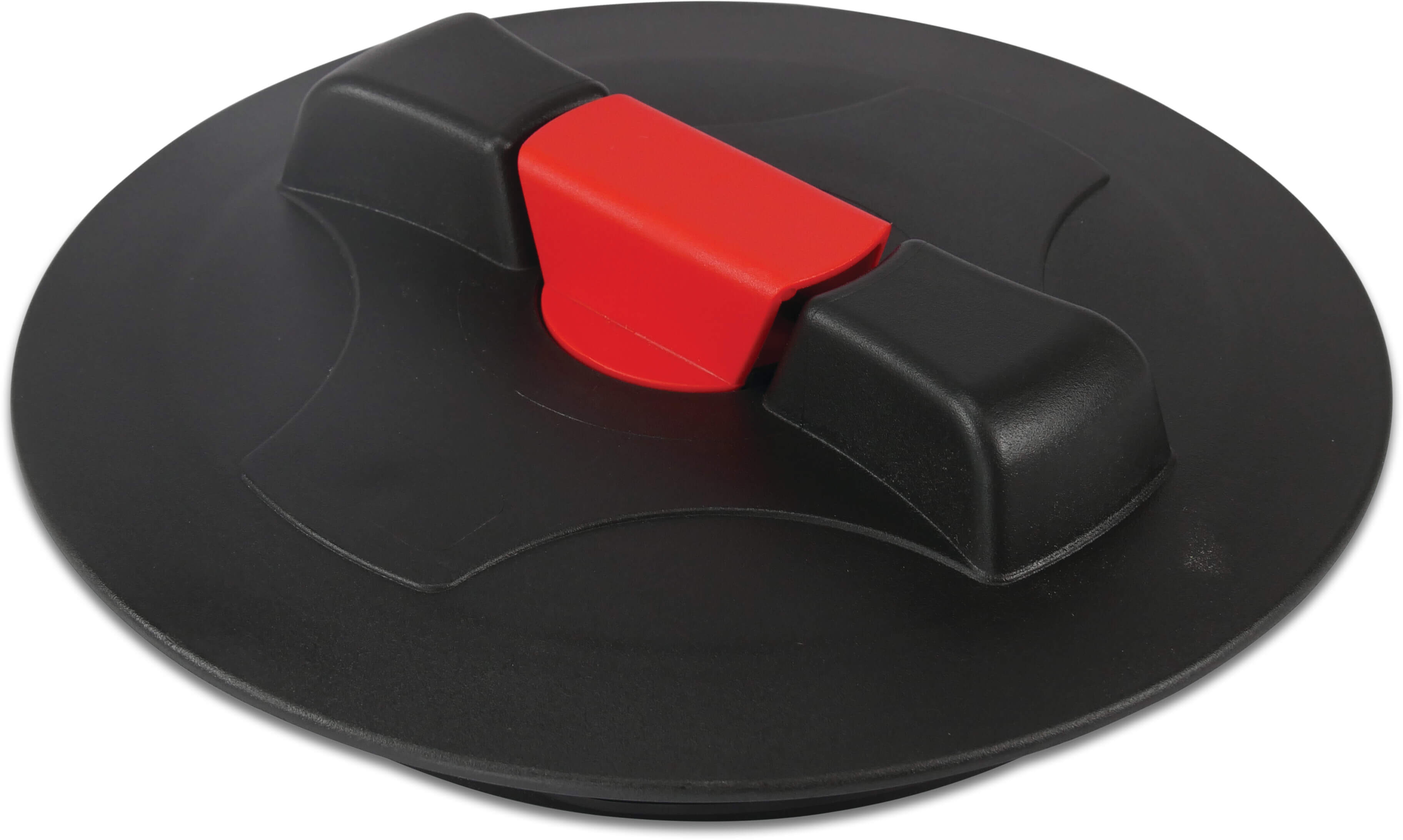 Elbi Deckel für LDPE Behälter PP Schwarz 610 mm