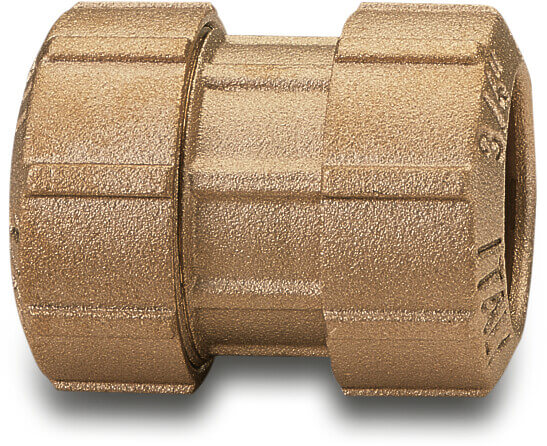 Itap Socket brass 63 mm compression 16bar DN50 DVGW type 020