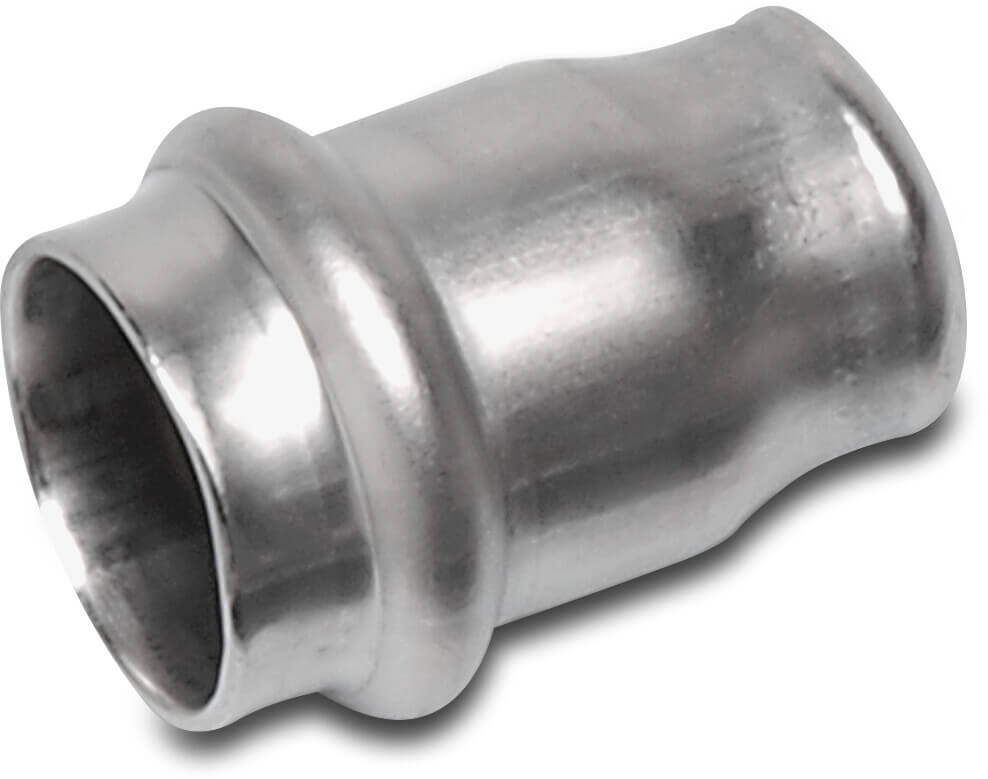 Bonfix Cap stainless steel 316L 35 mm press KIWA