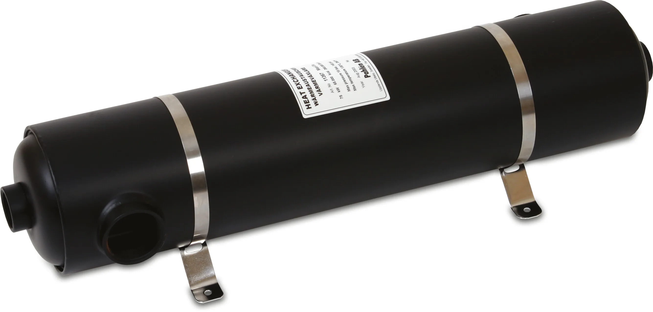 Heat exchanger stainless steel 316 1" x 2" female thread MF 260