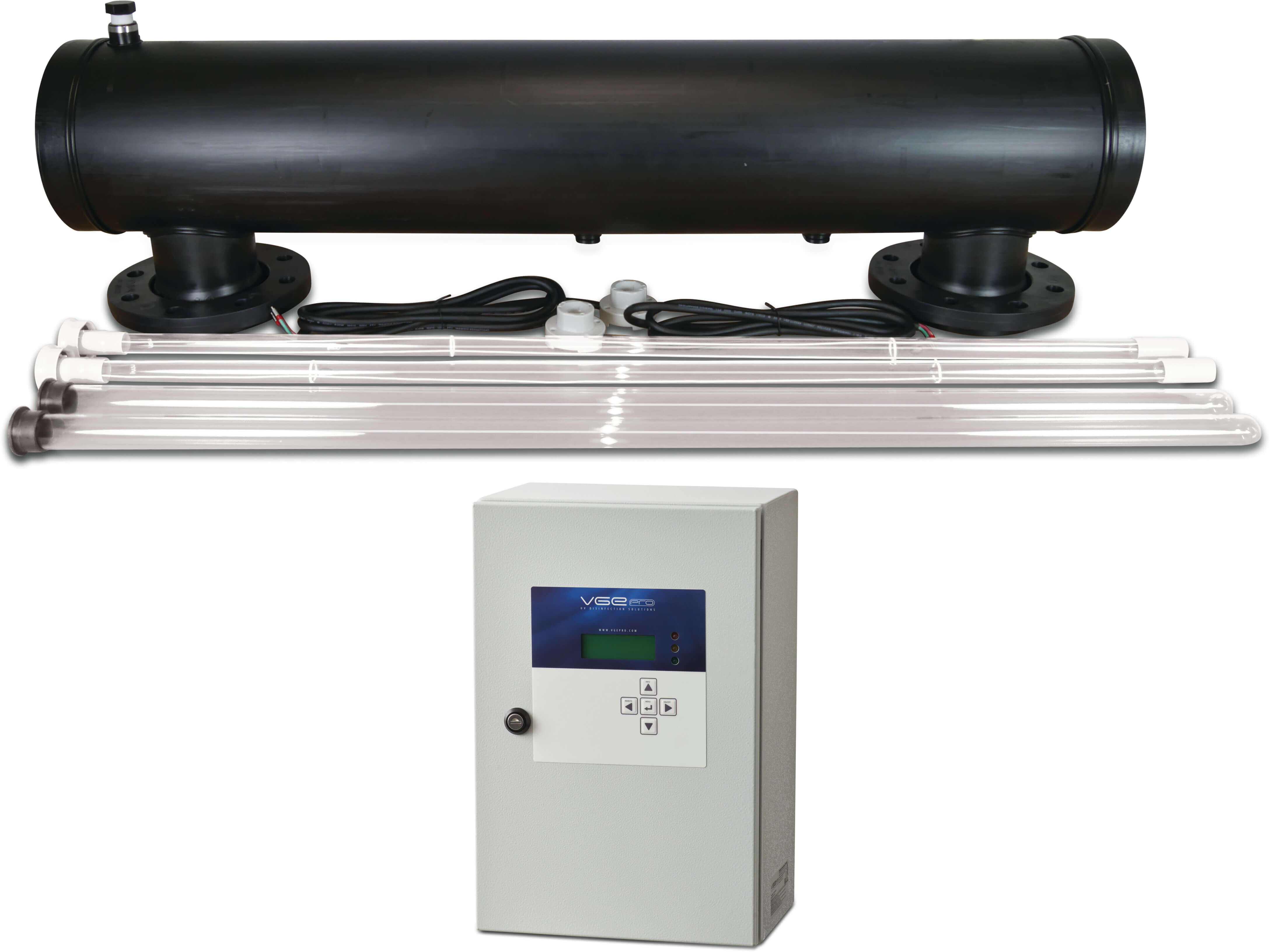 VGE Pro Low pressure lamp UV system type Control Monitor Plus 200-160