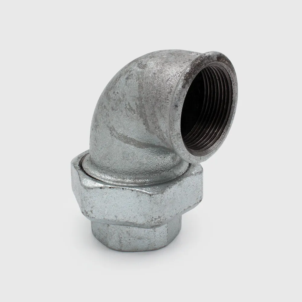 Profec Nr. 96 Coude union 90° fonte galvanisé 1 1/4" filetage femelle 25bar DVGW type conique
