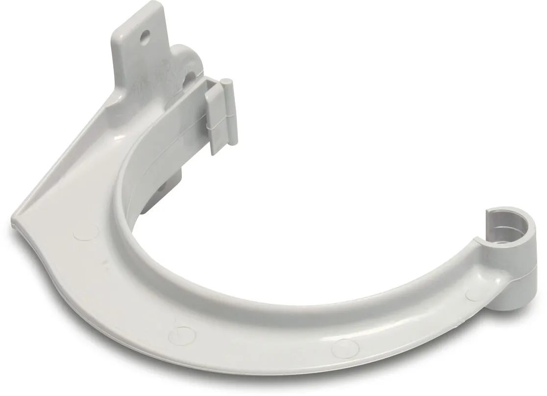 Beugel PVC-U 115 mm grijs
