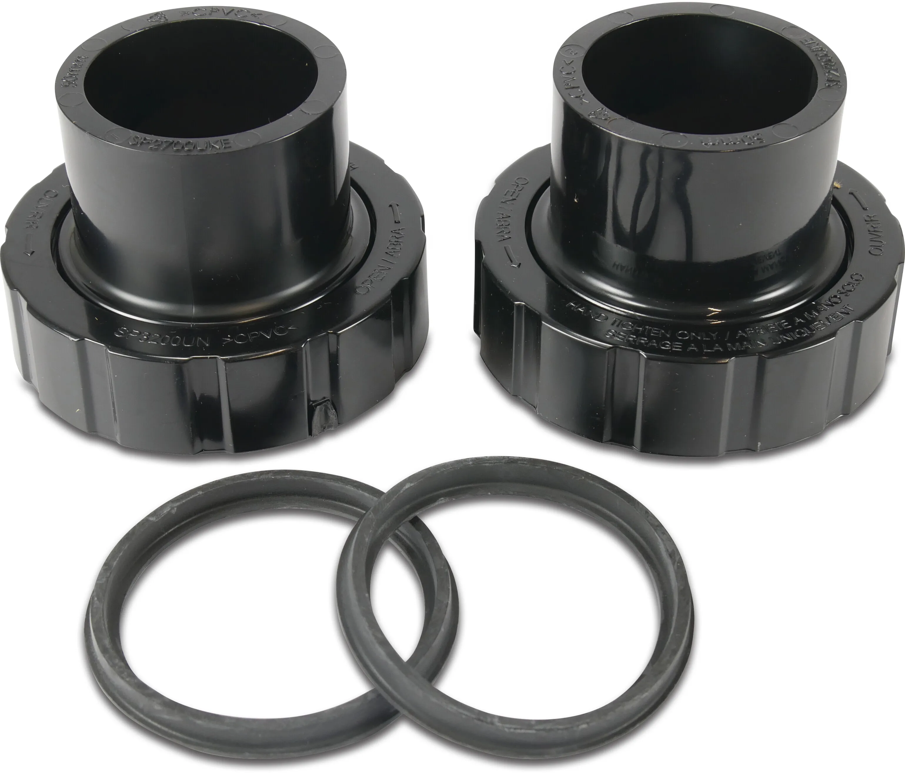 Hayward Union connector kit 50mm for Max-Flo series set of 2 SP2700UNKIT50