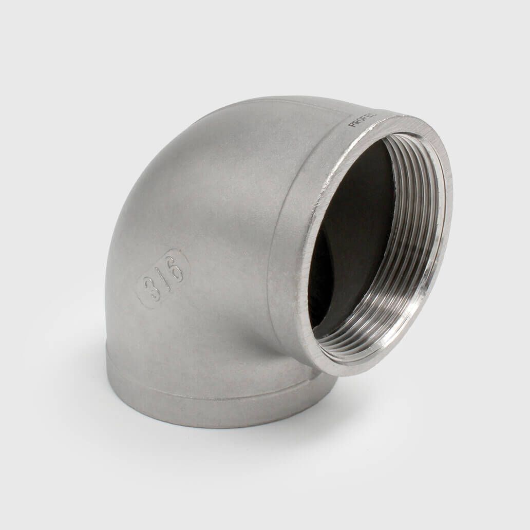 Profec Nr. 90 Elbow 90° stainless steel 316 1 1/4" female thread 16bar