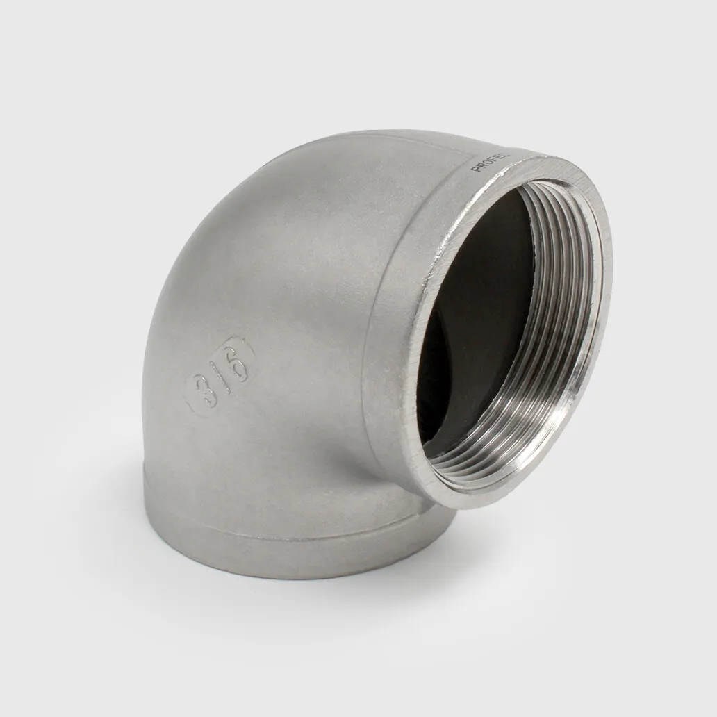Profec Nr. 90 Elbow 90° stainless steel 316 1 1/4" female thread 16bar