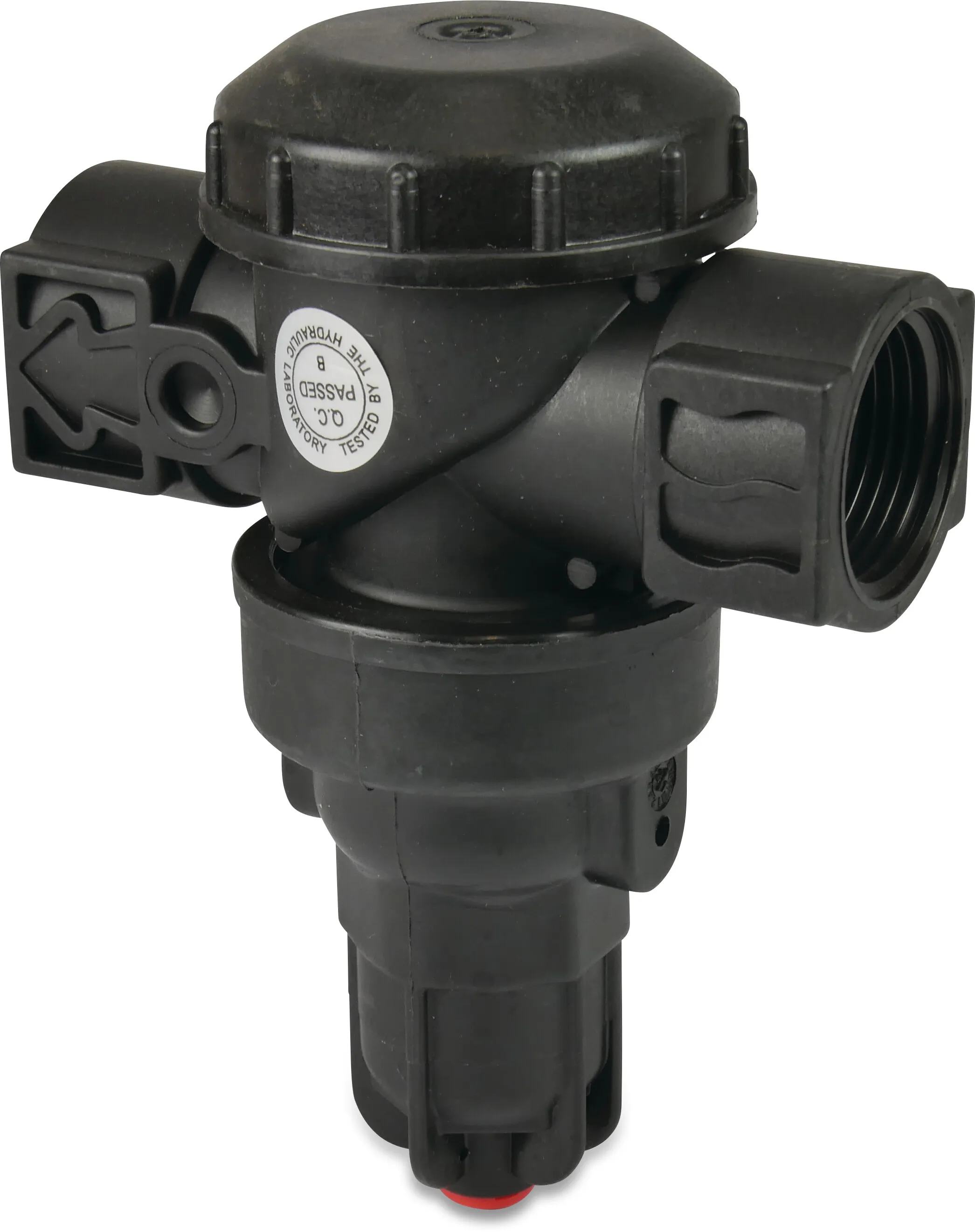 Bermad Pressure reducing valve plastic 1" female thread 9bar red type 100N