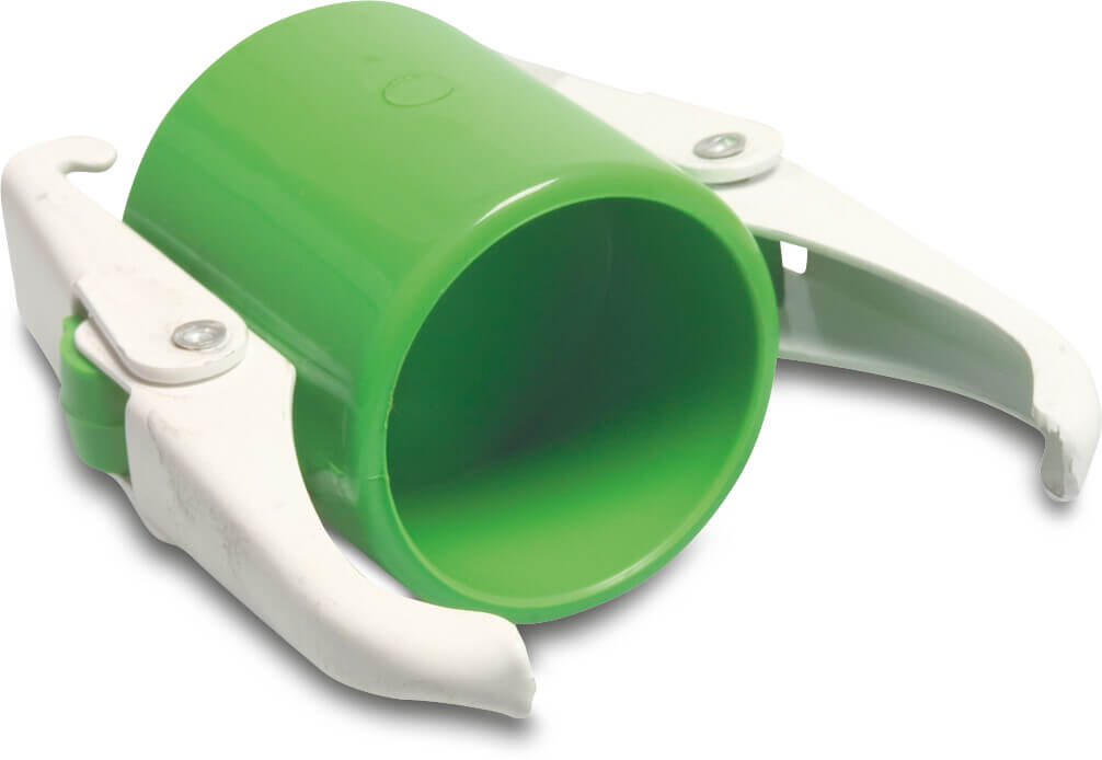 Fersil Endkappe PVC-U 63 mm M-Teil Fersil 8bar Grün