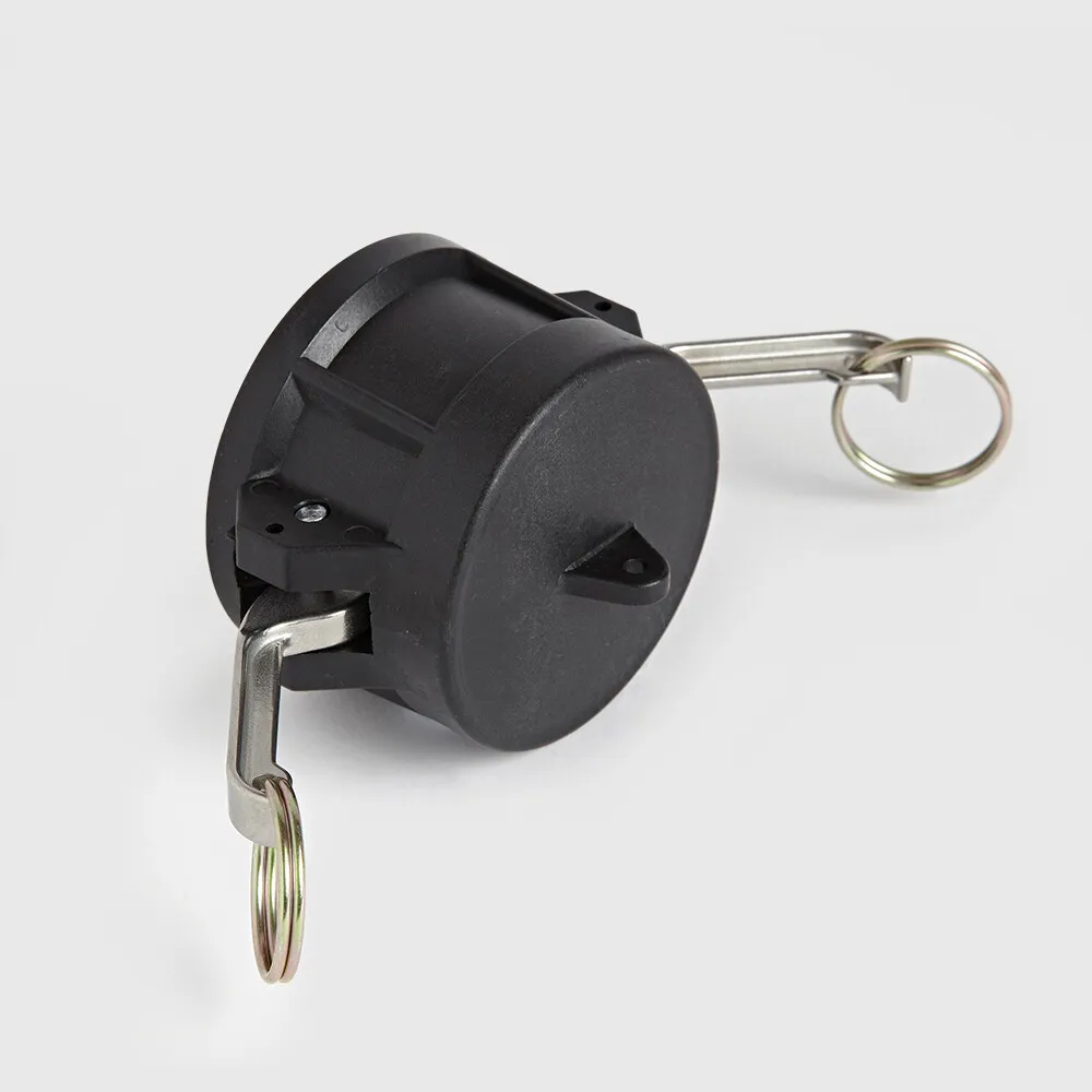 Quick coupler cap PP 2" female part Camlock 6bar black type Camlock DC