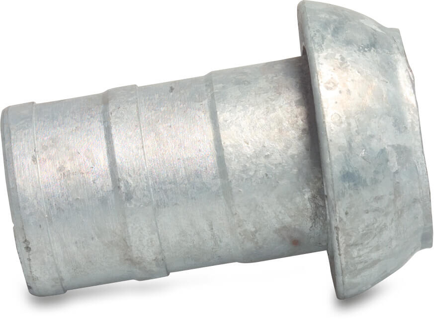 Quick coupler adaptor steel galvanised 108 mm x 102 mm male part Perrot x hose tail type Perrot heavy model