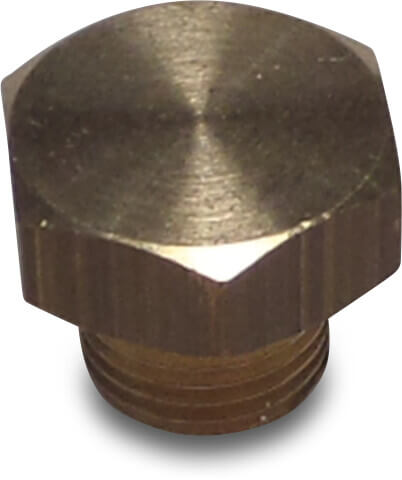 Foras Brass plug 1/8" for KB210-310-400-550/KM80-100-160-164-214-314